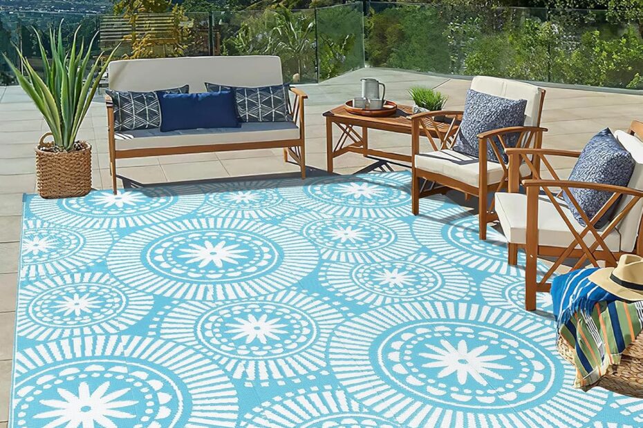 Transform Your Outdoor Space: Review of the Ileading 8x10ft Waterproof Patio Rug
