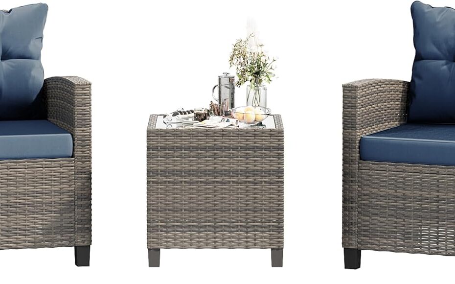 Transform Your Outdoor Space: Shintenchi 3-Piece Patio Furniture Set Review