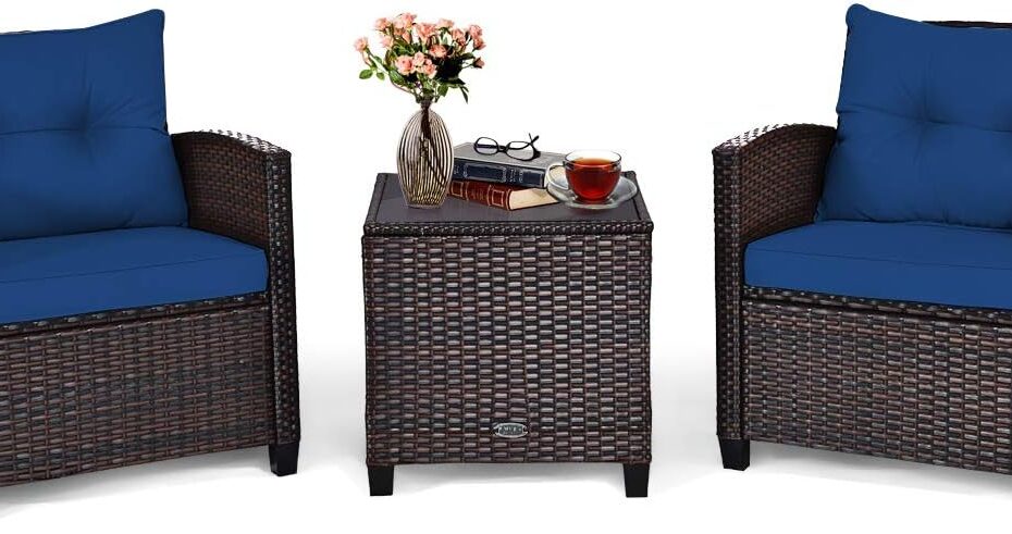 Transform Your Outdoor Space: Tangkula 3-Piece Patio Furniture Set Review