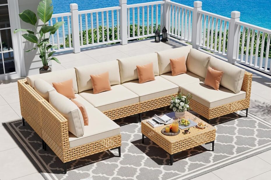 Transform Your Outdoor Space: The Ultimate 7-Piece Wicker Patio Furniture Set Review