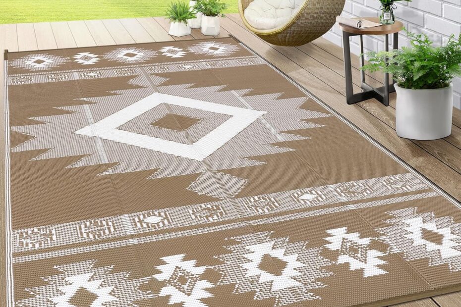 Transform Your Outdoor Space: The Ultimate Waterproof 5x8 ft Reversible Rug