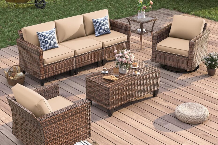 Transform Your Outdoor Space: UDPATIO 5-Piece Patio Furniture Set Review