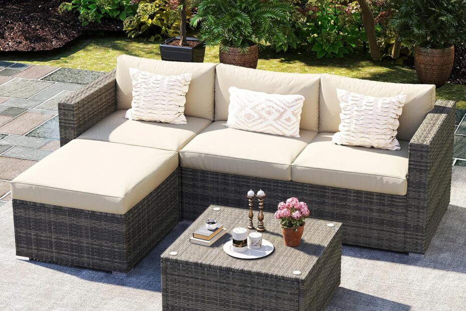 Transform Your Outdoor Space: Wisteria Lane 5 Piece Patio Furniture Set Review