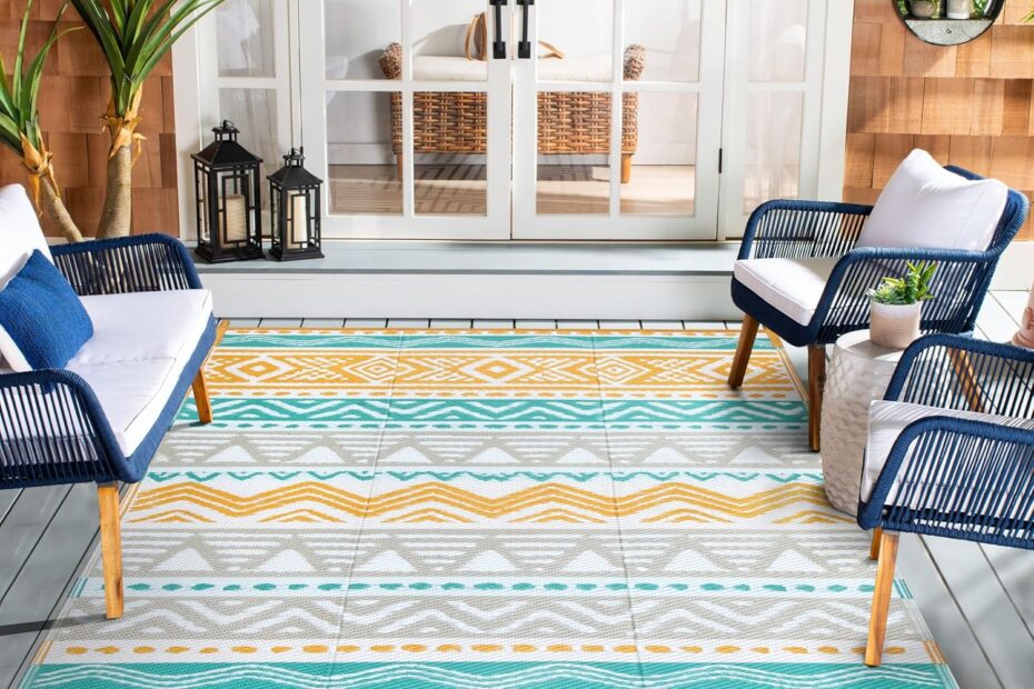 Transform Your Outdoor Space with the Lahome Waterproof 6x9 Rug: Stylish & Functional!