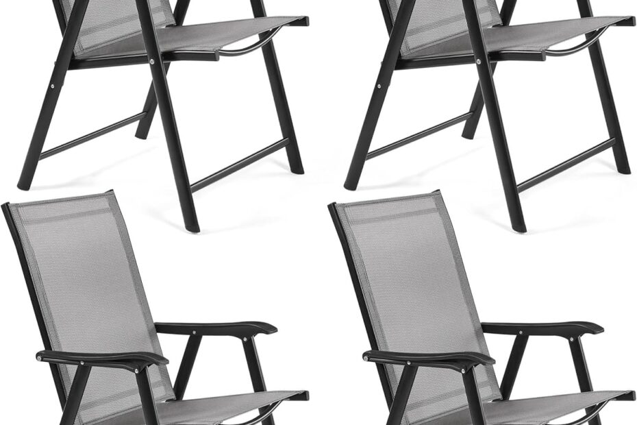 Transform Your Outdoor Space: Yaheetech Folding Patio Dining Chairs Review