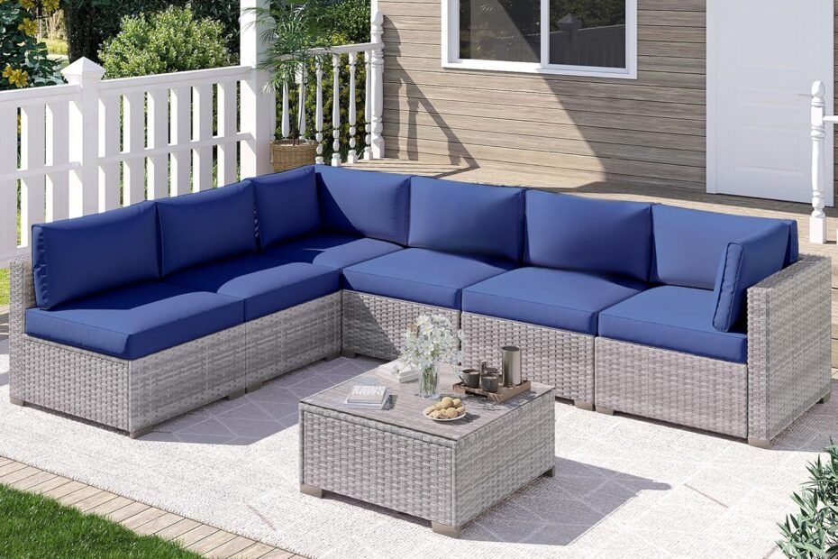 Transform Your Outdoors: Discover the 7-Piece Rattan Patio Furniture Set