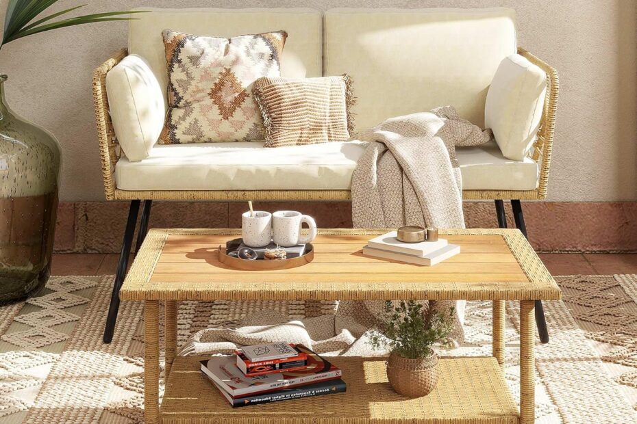 Transform Your Outdoors: DWVO All-Weather Wicker Loveseat Set Review