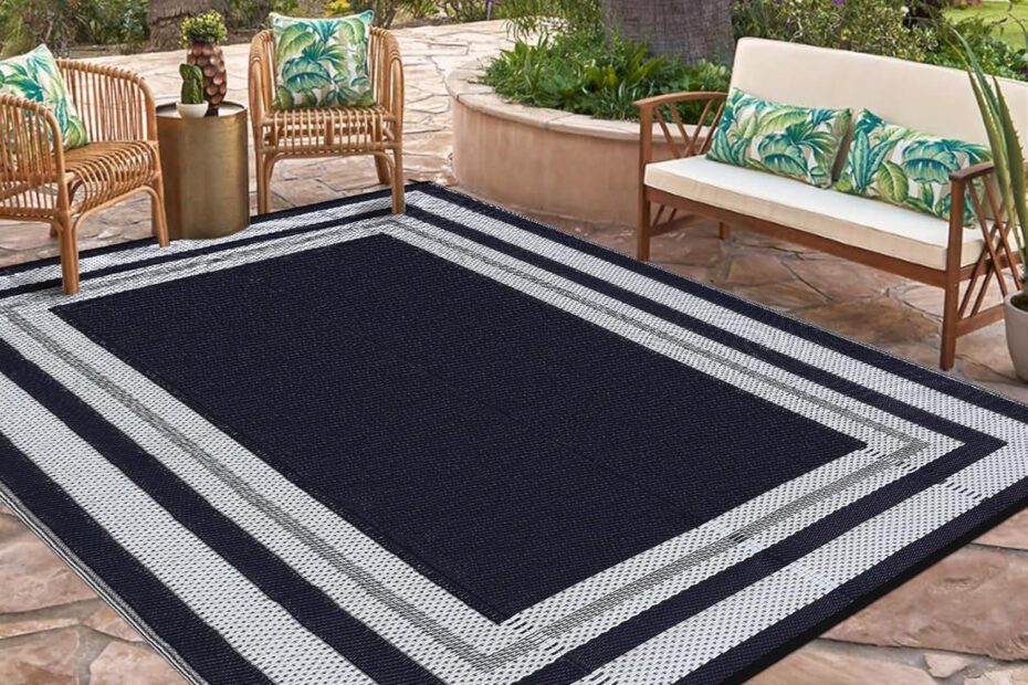 Transform Your Outdoors: GarveeHome Waterproof 9x12 Reversible Rug Review!