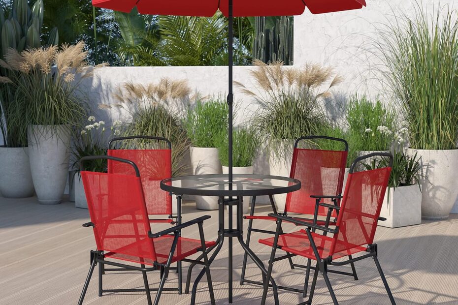 Transform Your Outdoors: Review of the Flash Furniture Nantucket 6-Piece Patio Set