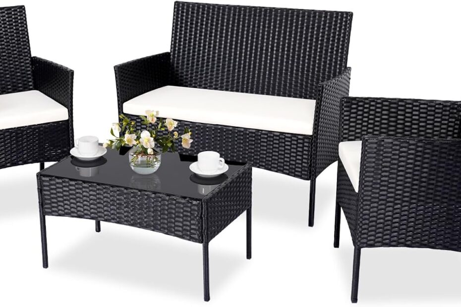 Transform Your Outdoors: The Perfect 4-Piece Patio Furniture Set Review
