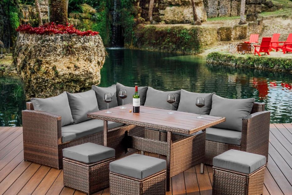 Transform Your Patio: Review of the Nestl Wicker Outdoor Furniture Set