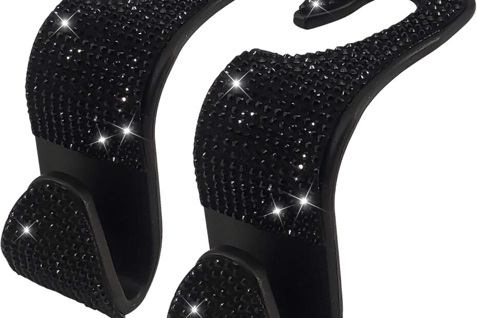 Transform Your Ride: Review of the 2 Pack Bling Rhinestone Car Hooks