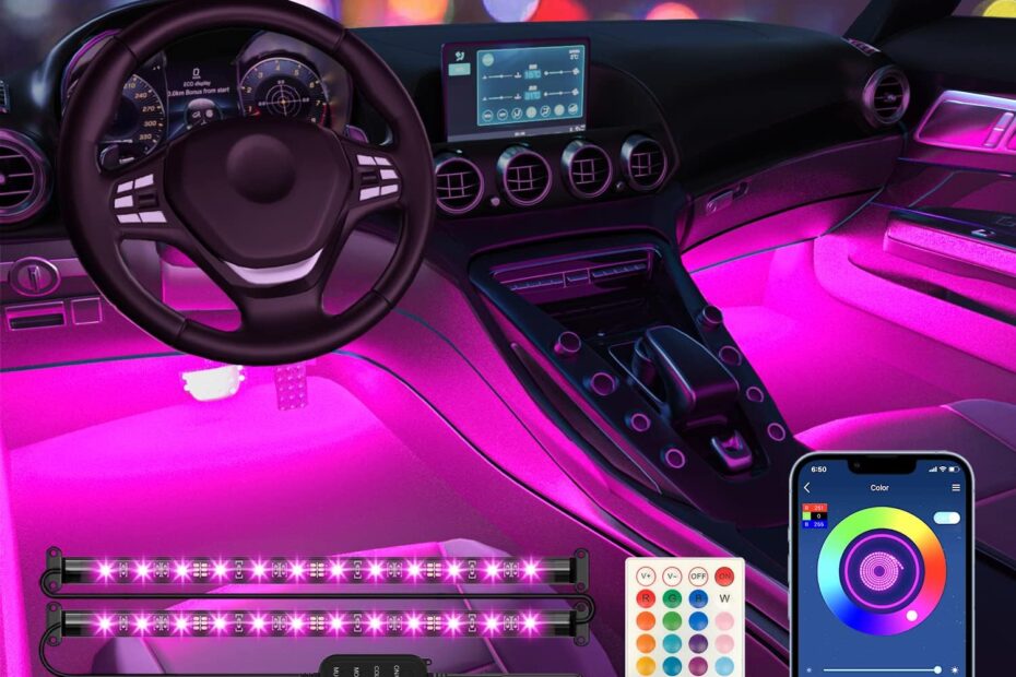 Transform Your Ride: Unleashing the Magic of Keepsmile APP Control LED Interior Car Lights