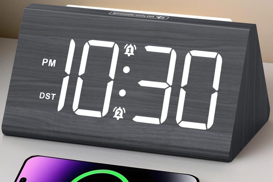 Transform Your Sleep: Explore the Best Wooden Digital Alarm Clock with Ambient Light