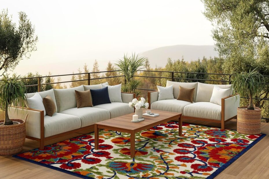 Transform Your Space: A Review of the Nourison Aloha 6x9 Area Rug