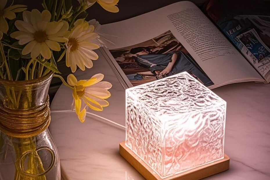 Transform Your Space: Discover the Magic of the Ocean Wave Projector Cube Light!