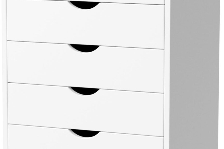Transform Your Space: Discover the Versatile 5 Drawer Mobile Storage Cabinet!
