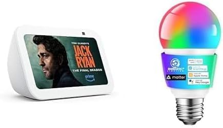Transform Your Space: Echo Show 5 & Energetic Smart Color Bulb Review