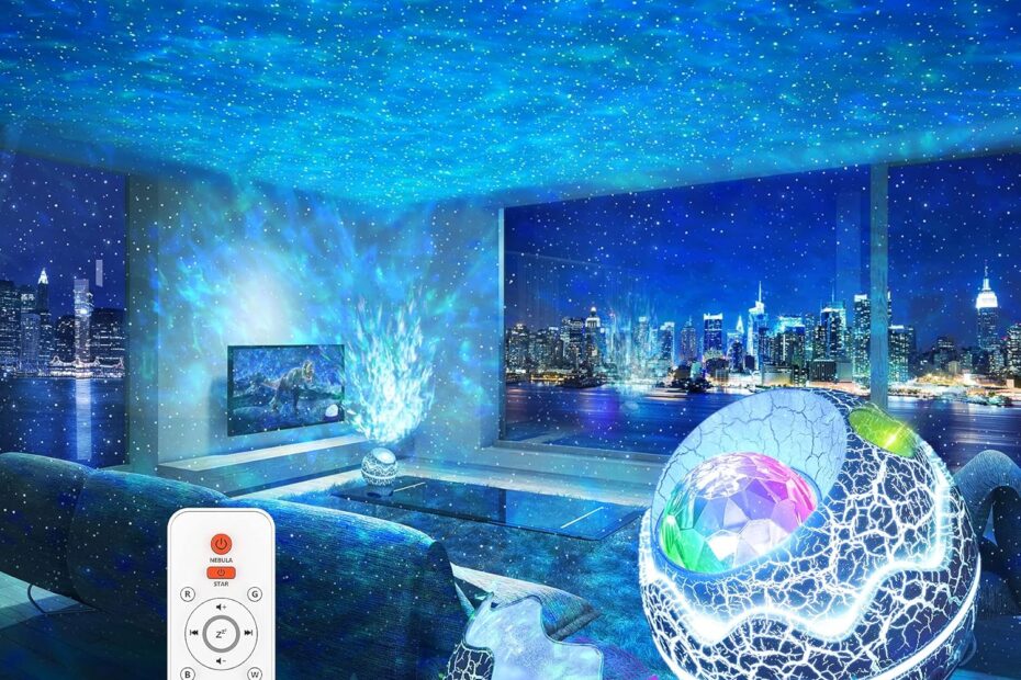 Transform Your Space: Explore the Rossetta Galaxy Projector for Ultimate Nighttime Bliss!