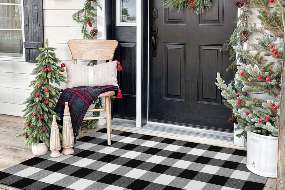 Transform Your Space: KOZYFLY Buffalo Plaid Area Rug Review