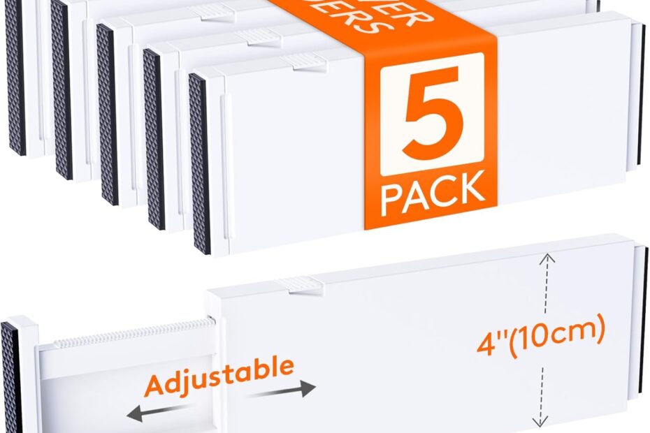Transform Your Space: Lifewit Adjustable Drawer Dividers Review