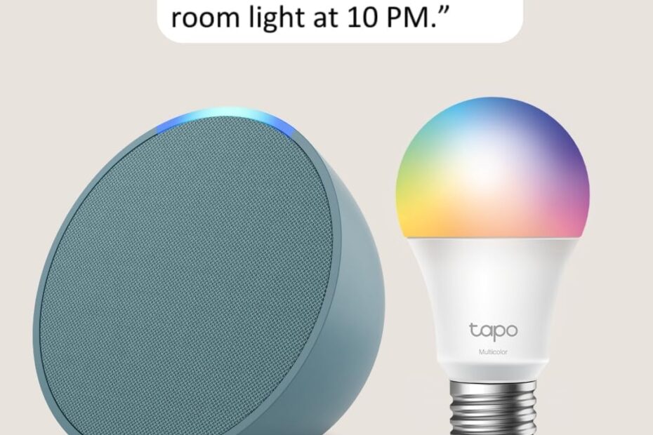Transform Your Space: Review of the Echo Pop & TP-Link Tapo Smart Bulb Duo