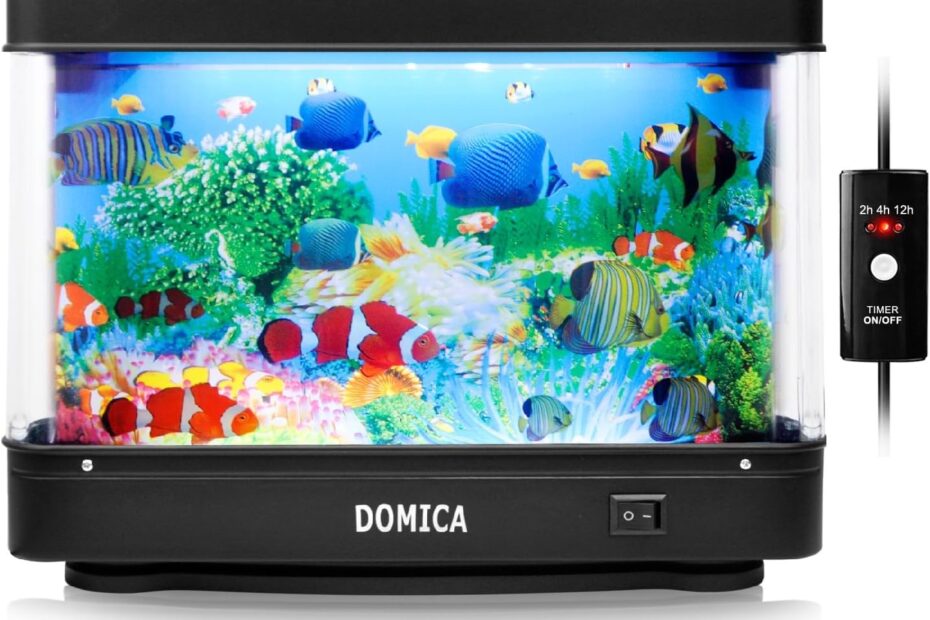 Transform Your Space: Review of the Fake Fish Tank with Moving Fish Lamp