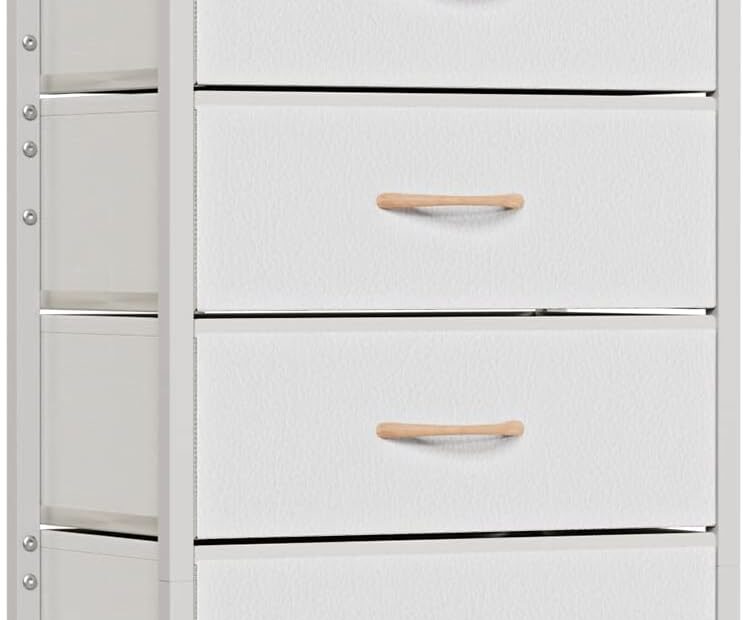 Transform Your Space: Review of the Furnulem White Dresser with 5 Drawers