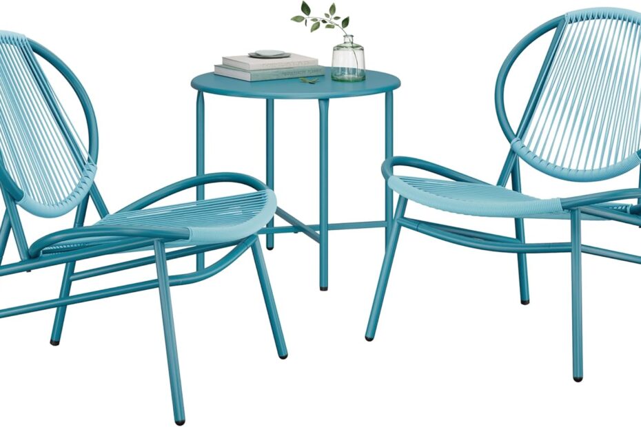 Transform Your Space: Review of the SONGMICS 3-Piece Patio Furniture Set