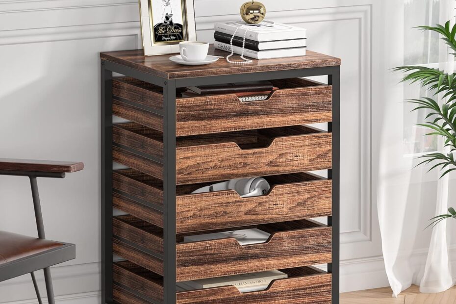 Transform Your Space: Review of the Tribesigns 5 Drawer Rustic Storage Chest