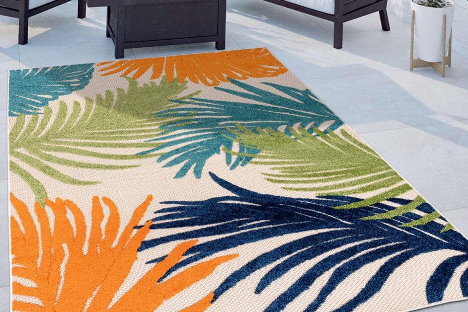 Transform Your Space: Rugshop Lucca Floral Indoor/Outdoor Area Rug Review