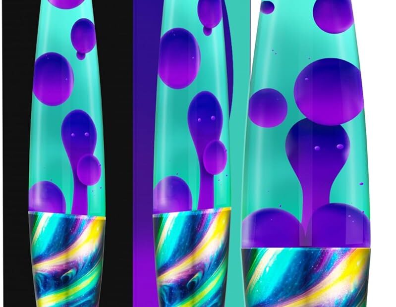 Transform Your Space: The JAMBO 16" Neon Twilight Liquid Lamp Review