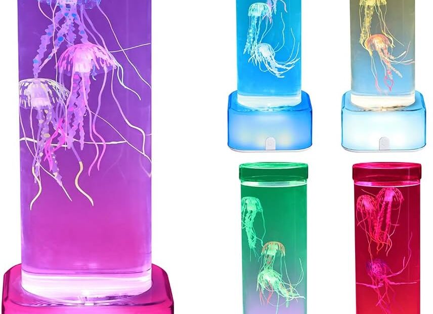 Transform Your Space: The Mesmerizing LED Jellyfish Lamp Review