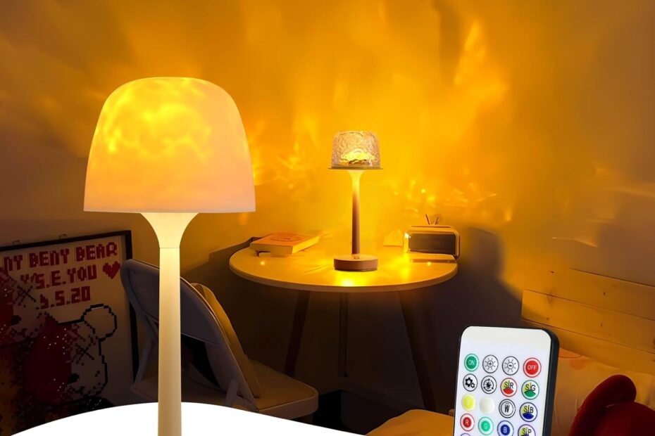 Transform Your Space: The RGB Ocean Wave Projector Table Lamp Review