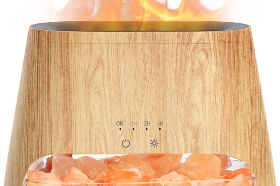 Transform Your Space: The SALKING 2-in-1 Himalayan Salt Lamp & Essential Oil Diffuser Review