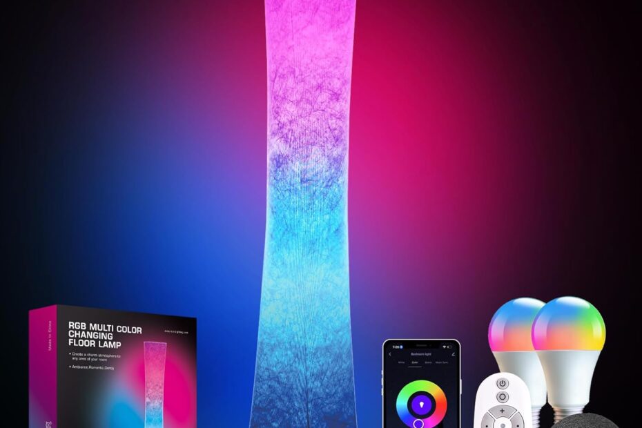 Transform Your Space: The Smart LEONC Floor Lamp Review