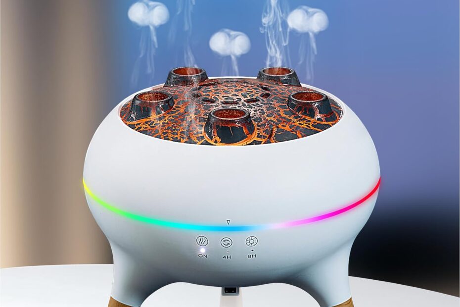 Transform Your Space: The Ultimate Review of the Jellyfish Volcano Essential Oil Diffuser