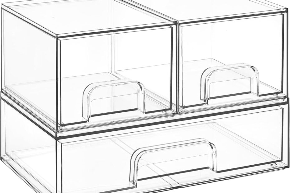 Transform Your Space: Vtopmart Stackable Storage Drawers for Ultimate Organization