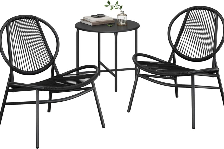 Transform Your Space with the SONGMICS 3-Piece Patio Furniture Set!