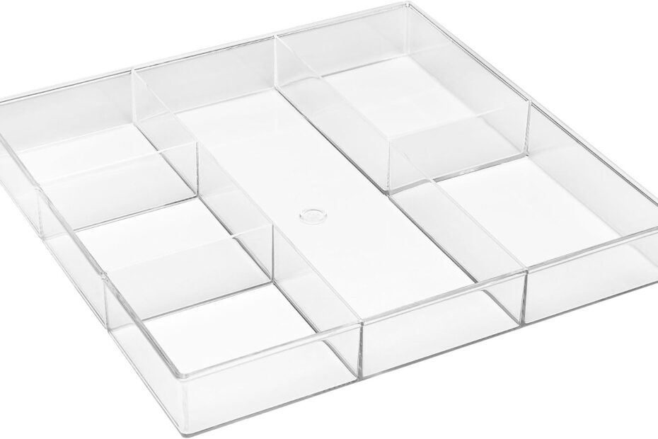 Transform Your Space with the Whitmor 6-Section Clear Drawer Organizer: A Review!