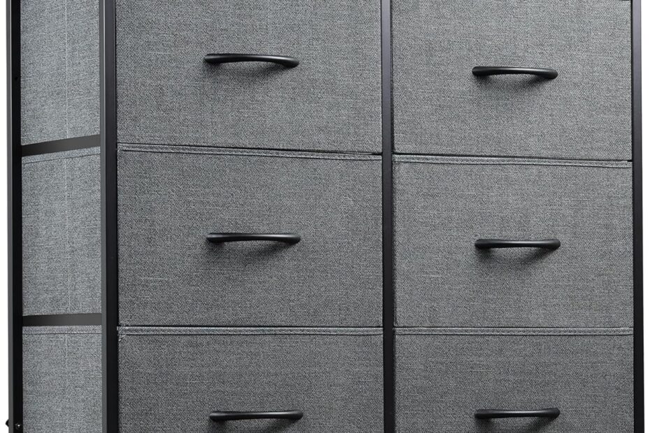 Transform Your Space: WLIVE 6-Drawer Fabric Dresser Review