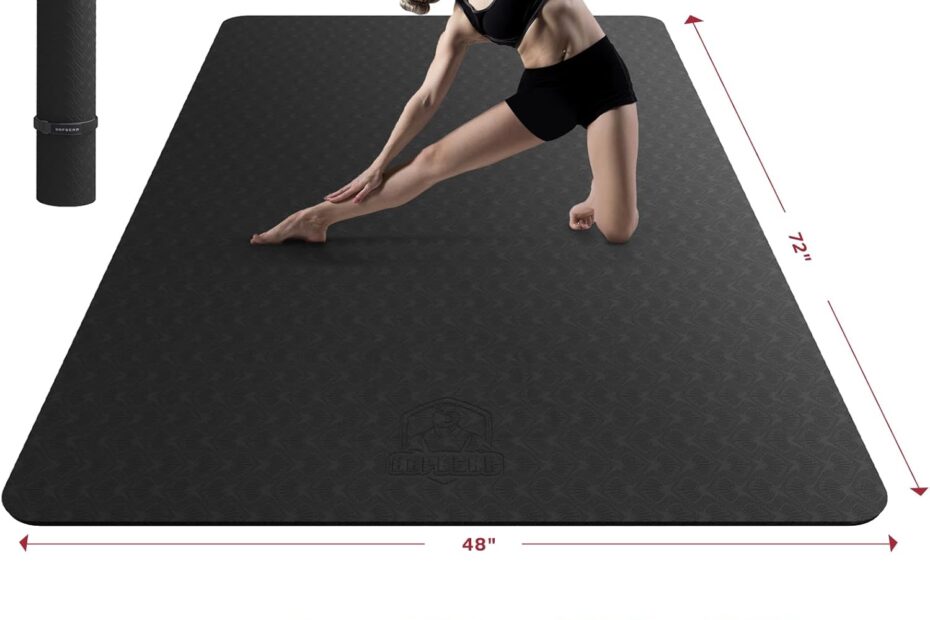 Transform Your Workout: HAPBEAR Extra Large Yoga Mat Review