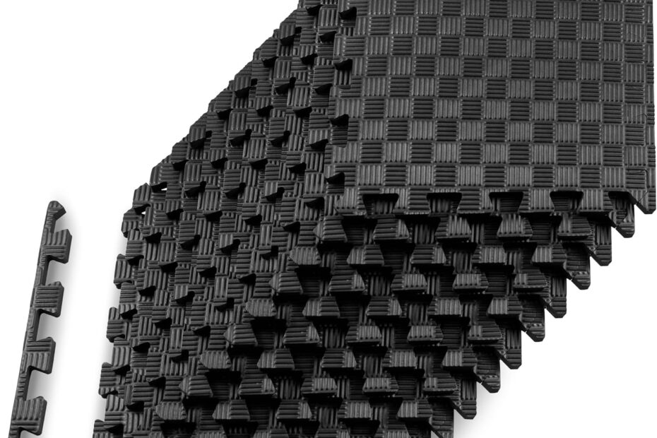 Transform Your Workout Space: ProsourceFit Checkered Exercise Puzzle Mat Review