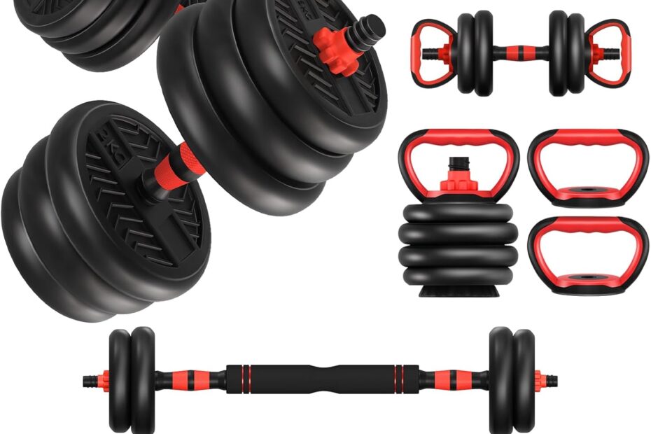 Transform Your Workout: The Ultimate Adjustable Dumbbell Set for Home Gym Enthusiasts!
