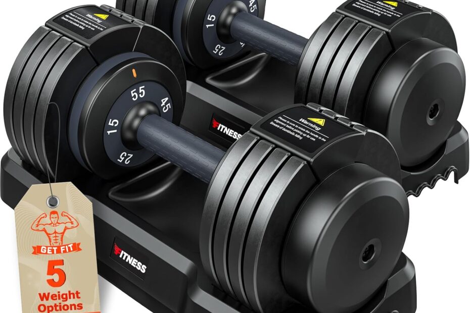 Transform Your Workouts: Review of the Adjustable Dumbbells Set