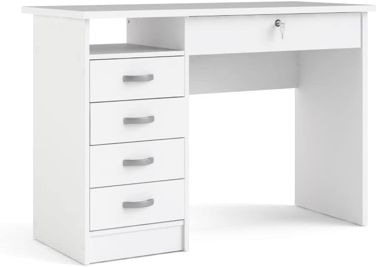 Transform Your Workspace with the Tvilum Walden Desk: Stylish Organization Awaits!