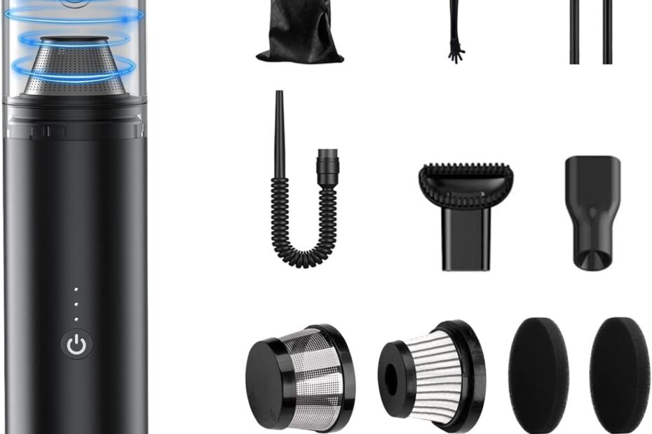 Ultimate Clean: Review of the 4-in-1 Portable Cordless Car Vacuum with 16,000PA Suction
