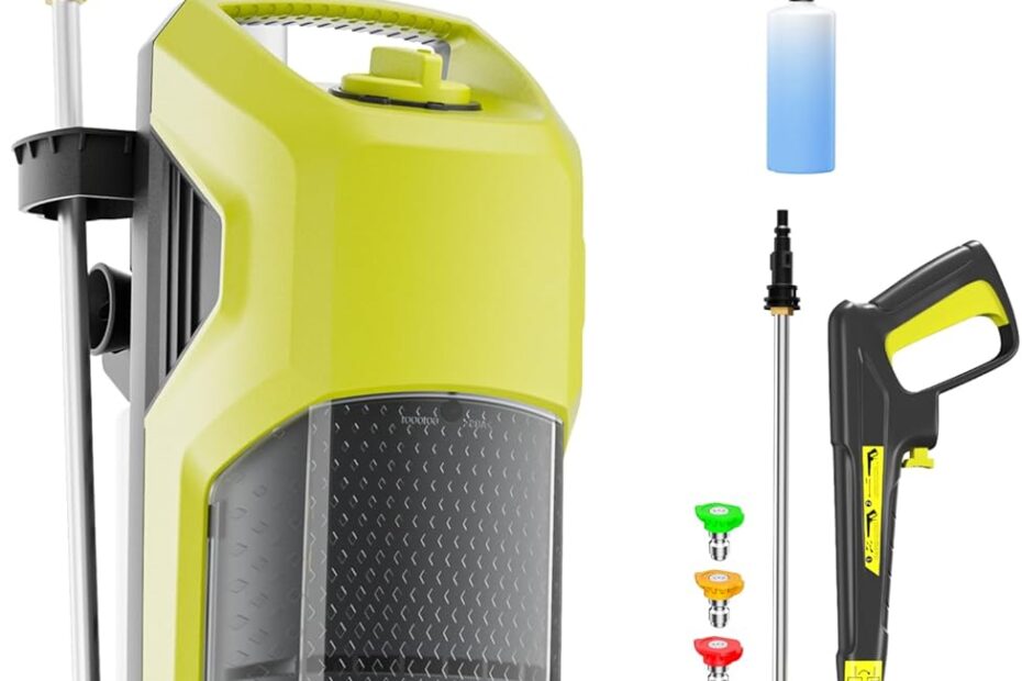 Ultimate Cleaning Power: Review of the 4800Psi Electric Pressure Washer
