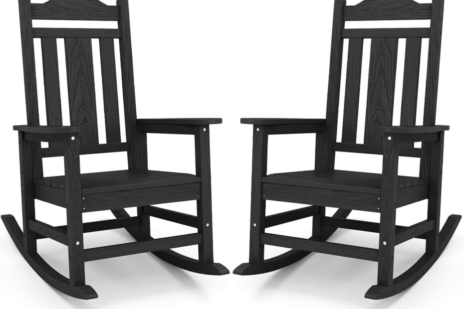 Ultimate Comfort: Review of the SERWALL All Weather Patio Rocking Chair Set