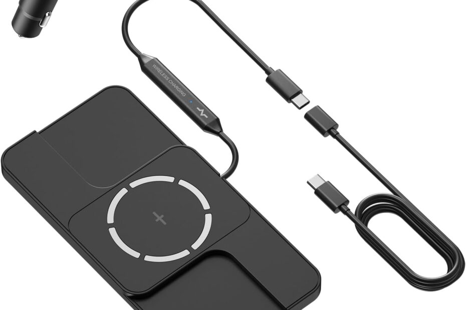Ultimate Convenience: The Best Magnetic Wireless Charger for iPhone and AirPods!